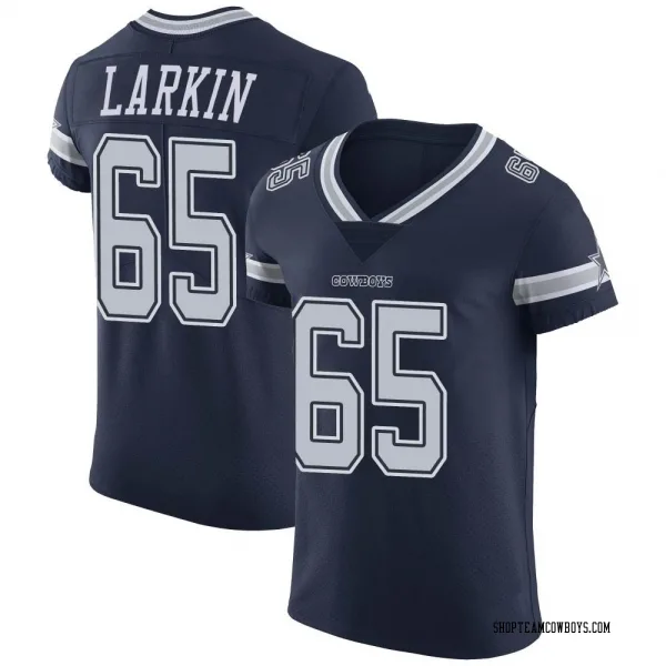 Men's Austin Larkin Dallas Cowboys Elite Navy Team Color Vapor Untouchable Jersey