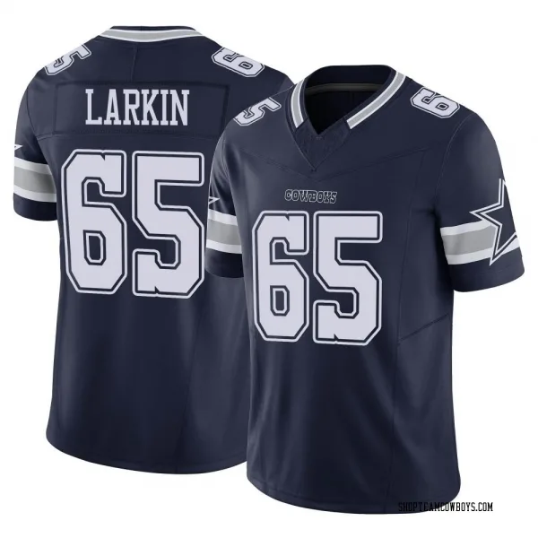 Men's Austin Larkin Dallas Cowboys Limited Navy Vapor F.U.S.E. Jersey
