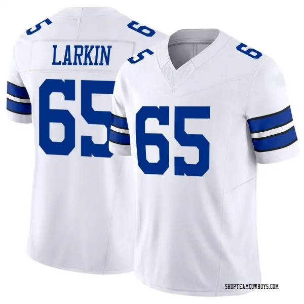 Men's Austin Larkin Dallas Cowboys Limited White Vapor F.U.S.E. Jersey