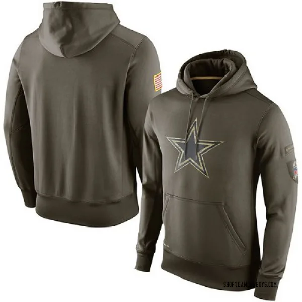 army green cowboys hoodie