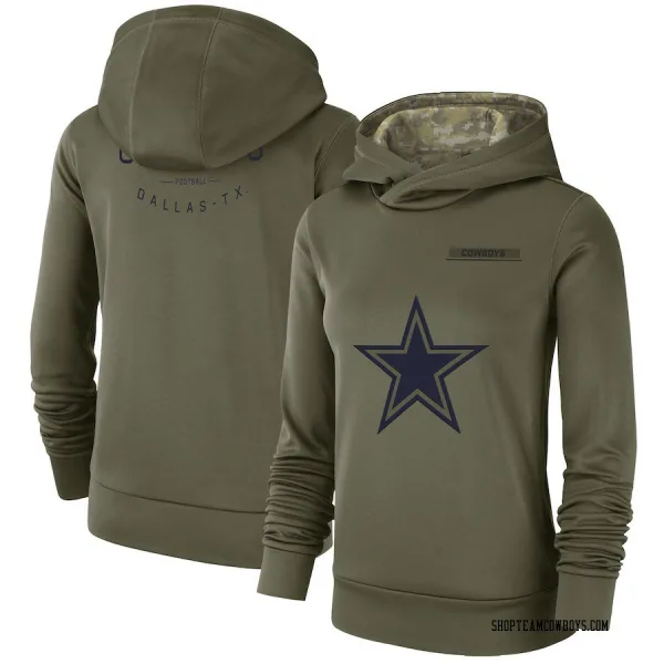 Army green cowboys hoodie