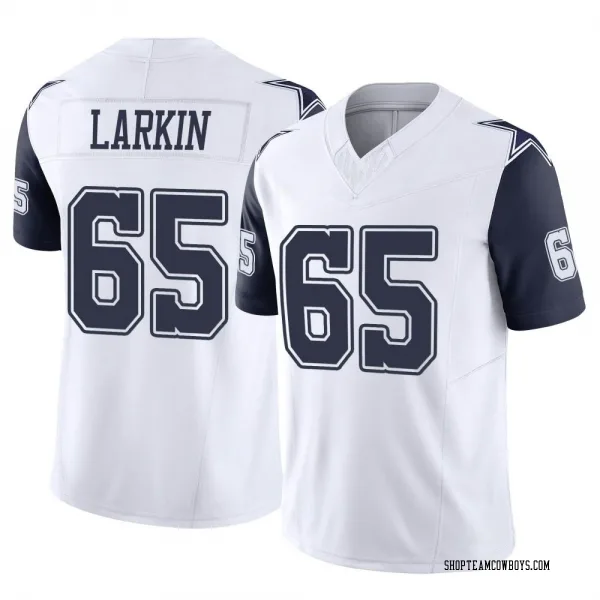 Youth Austin Larkin Dallas Cowboys Limited White 2nd Alternate Vapor F.U.S.E. Jersey